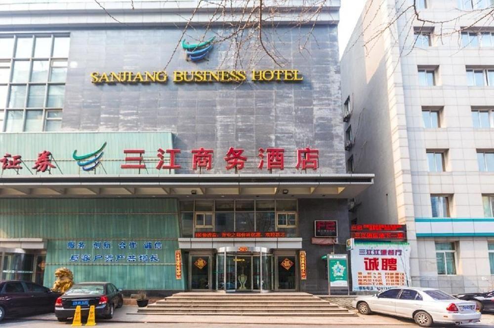 Dalian San Jiang Business Hotel Eksteriør billede